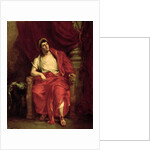 Portrait of Francois Joseph Talma as Nero in 'Britannicus' by Jean Racine 1857 by Ferdinand Victor Eugene Delacroix