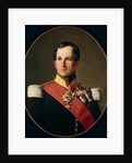 Portrait of Leopold I of Saxe-Cobourg-Gotha in the Uniform of a Cuirassier by Polydore Beaufaux