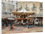Little Carousel, Montpellier by Pat Maclaurin
