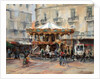 Little Carousel, Montpellier by Pat Maclaurin