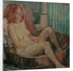 Nude in old tub, 2008 by Pat Maclaurin