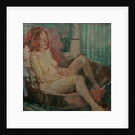 Nude in old tub, 2008 by Pat Maclaurin
