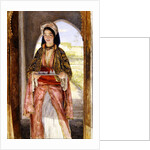 An Eastern Girl Carrying a Tray, 1859 by John Frederick Lewis