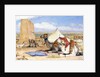 The Caravan - An Arab Encampment at Edfou, c.1861 by John Frederick Lewis