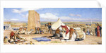 The Caravan - An Arab Encampment at Edfou, c.1861 by John Frederick Lewis