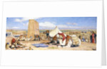 The Caravan - An Arab Encampment at Edfou, c.1861 by John Frederick Lewis