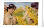 When Flowers Return, c.1911 by Lawrence Alma-Tadema
