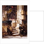 The Synagogue at Prague, 1868 by Guido Bach