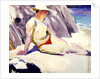 Sunbather on the Beach, Iona, 1928 by Francis Campbell Boileau Cadell