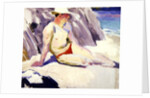 Sunbather on the Beach, Iona, 1928 by Francis Campbell Boileau Cadell