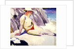 Sunbather on the Beach, Iona, 1928 by Francis Campbell Boileau Cadell