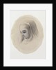 Head study for The Nun, c. 1870 by Adelaide Claxton