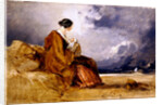 Mother and Child on a Beach by David Cox