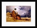 Mother and Child on a Beach by David Cox