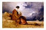 Mother and Child on a Beach by David Cox