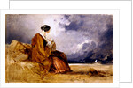 Mother and Child on a Beach by David Cox
