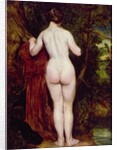 Standing Female Nude by a Stream, 1825 by William Etty