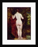 Standing Female Nude by a Stream, 1825 by William Etty