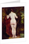 Standing Female Nude by a Stream, 1825 by William Etty