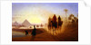 The Road to the Pyramids by Charles Theodore (1814-88) Frere