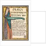 Invitation for the Omega Workshop by Roger Eliot Fry