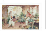 Early Morning Market, 1898 by Alfred Jr. Glendening