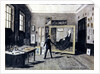 Whistler Painting in his Studio by Walter Greaves