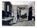 Whistler Painting in his Studio by Walter Greaves