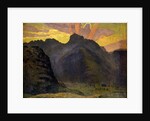 Sunrise in the Lake District, 1915 by James Hamilton Hay