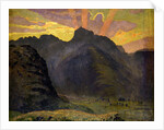 Sunrise in the Lake District, 1915 by James Hamilton Hay
