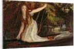 The Lady of Shalott by Arthur Hughes