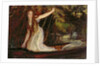 The Lady of Shalott by Arthur Hughes
