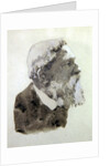 Portrait study of August Rodin by Gwen John