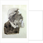 Portrait study of August Rodin by Gwen John