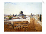 Dome of the Rock, c.1905 by Stanley Inchbold