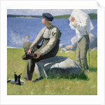 Study for 'Boys on the Beach', 1884 by Eugene Jansson