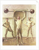 Pushing Weights with Two Arms, Number 3, 1914 by Eugene Jansson
