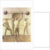 Pushing Weights with Two Arms, Number 3, 1914 by Eugene Jansson
