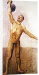 Heavy Weight Lifter, 1912 by Eugene Jansson