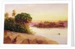 Philae, Egypt by Edward Lear