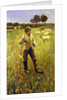 A Young Shepherd by School Newlyn