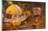 Still Life of Fruit, Nuts and Wine Glass, 1864 by John Edward Newton