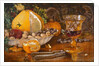 Still Life of Fruit, Nuts and Wine Glass, 1864 by John Edward Newton