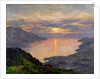 Sunset on Lake Geneva, 1907 by Marie Auguste Emile Rene Menard