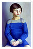 Child in Blue, 1918 by Bernard Meninsky