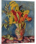 Still Life with Flowers in a Jug, c.1920 by Bernard Meninsky