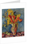 Still Life with Flowers in a Jug, c.1920 by Bernard Meninsky