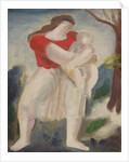 Mother and Child, c.1940 by Bernard Meninsky