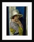 Mrs Hone in a Striped Dress, 1912 by William Orpen