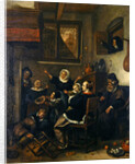 Interior scene, c.1660-70 by Jan Havicksz. Steen